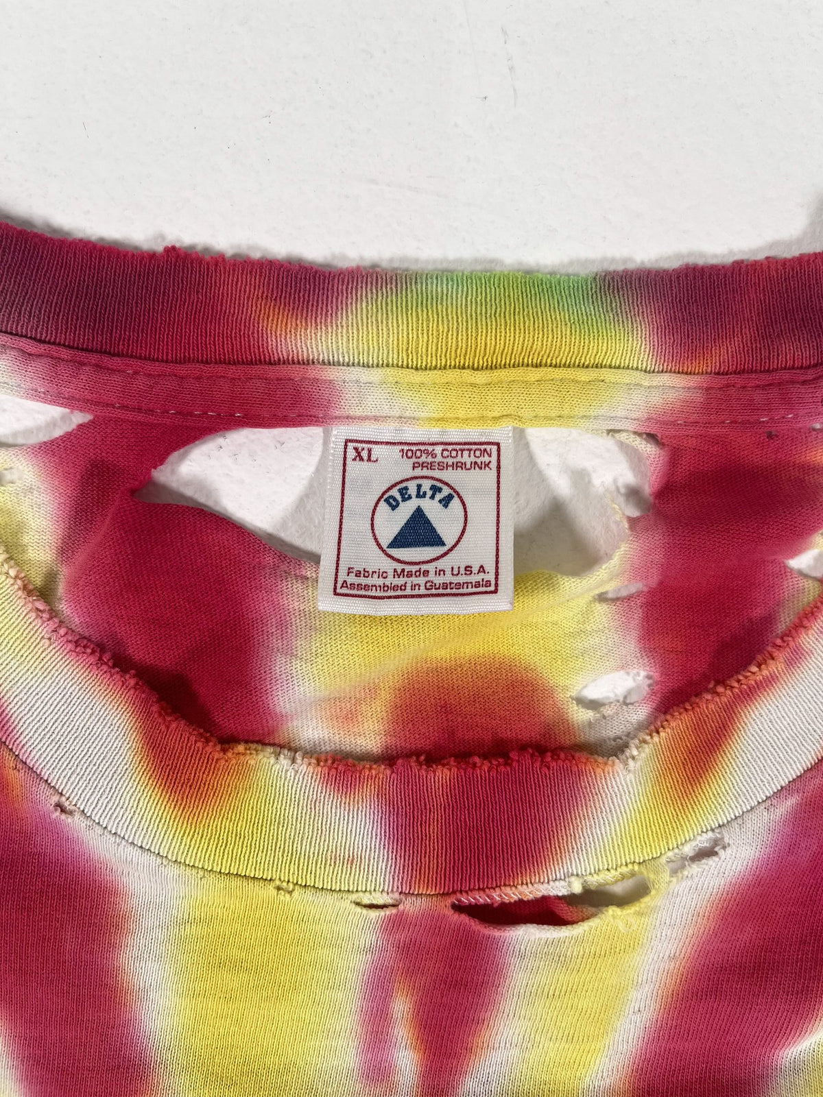 Lithuania Basketball 1992 Skeleton Tie-Dye Tee